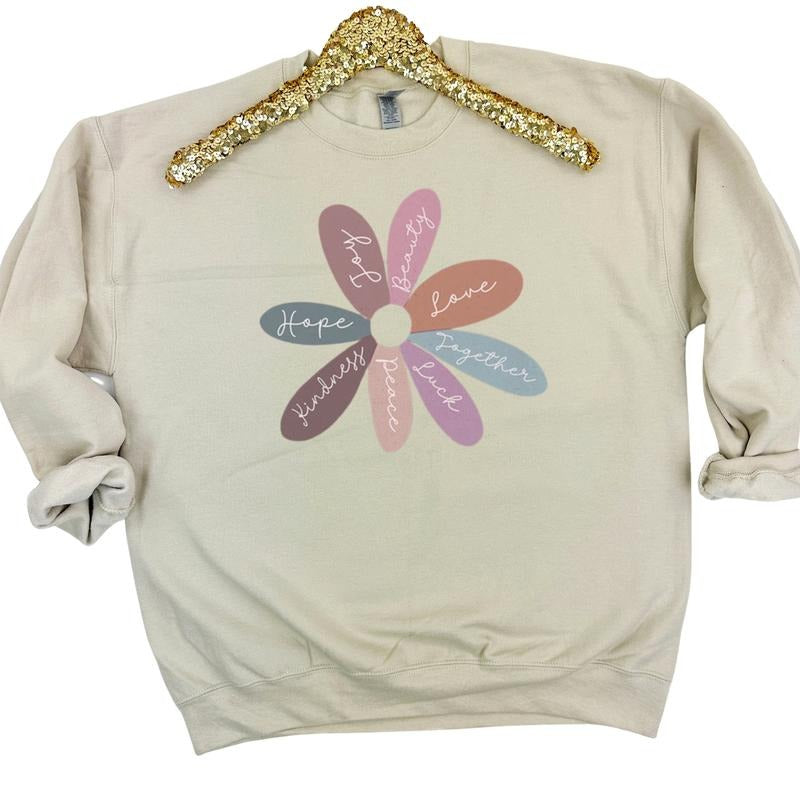 Daisy Affirmations Sweatshirt T-Shirts, Hoodie | RetroVerseTees.com