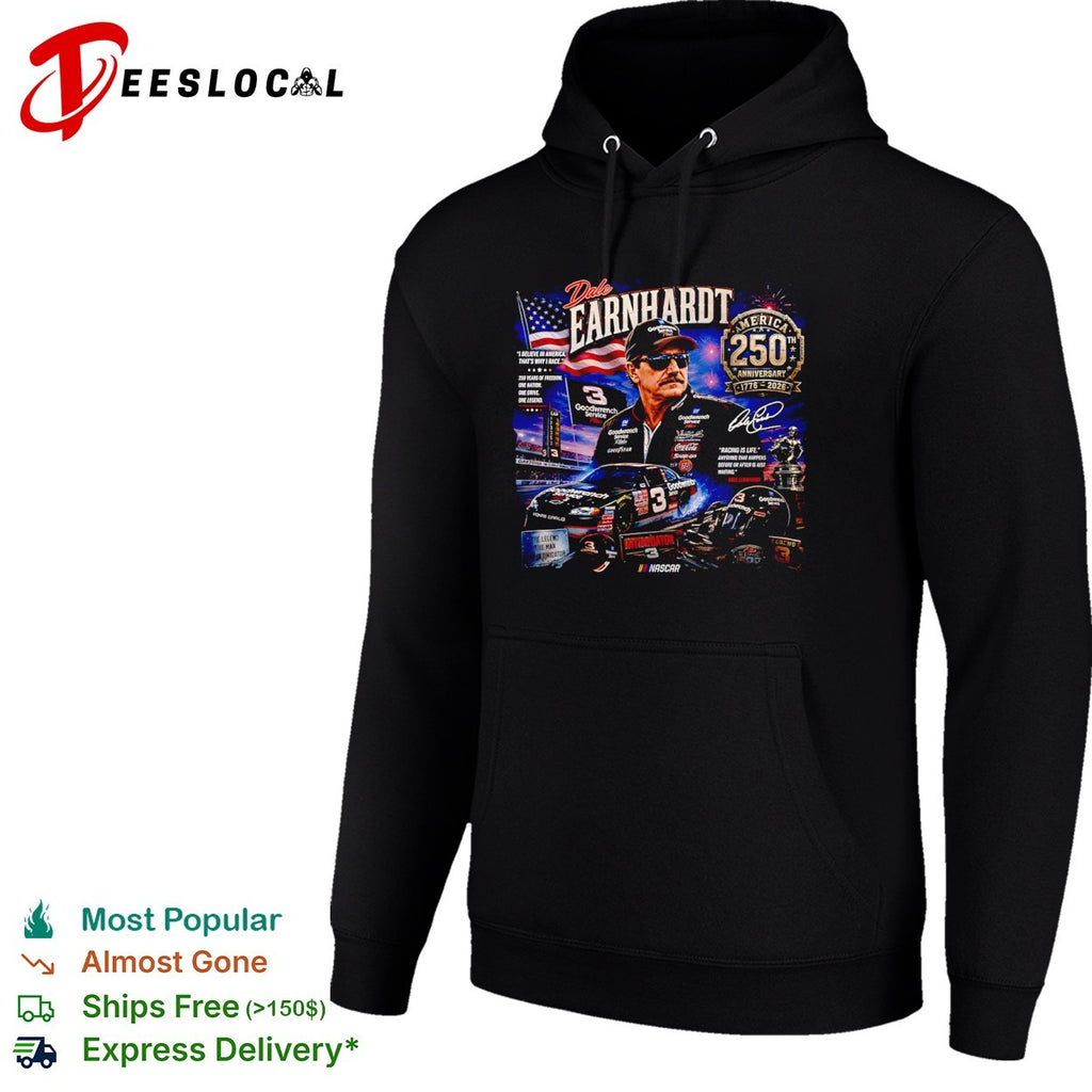 Dale Earnhardt America 250th Anniversary NASCAR Legend Signature shirt