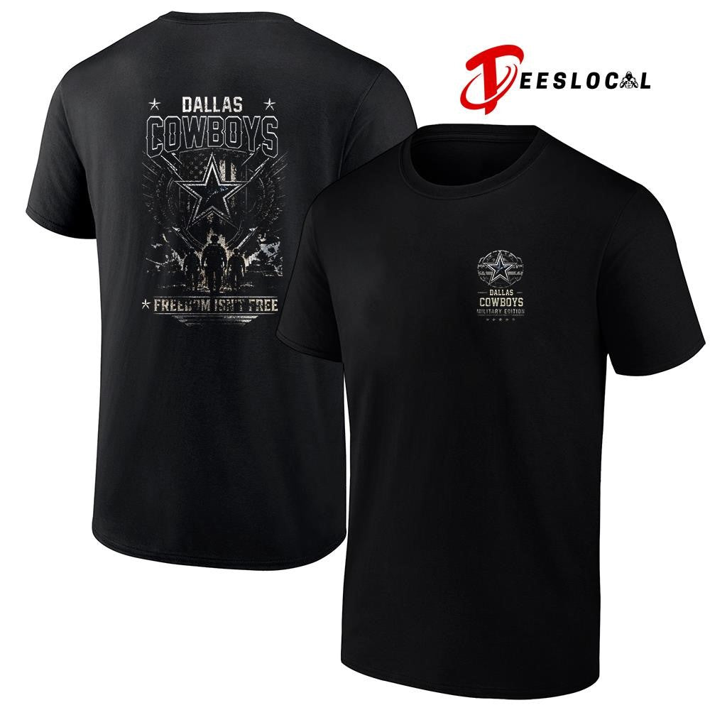 Dallas Cowboys freedom isn’t free team military graphic shirt