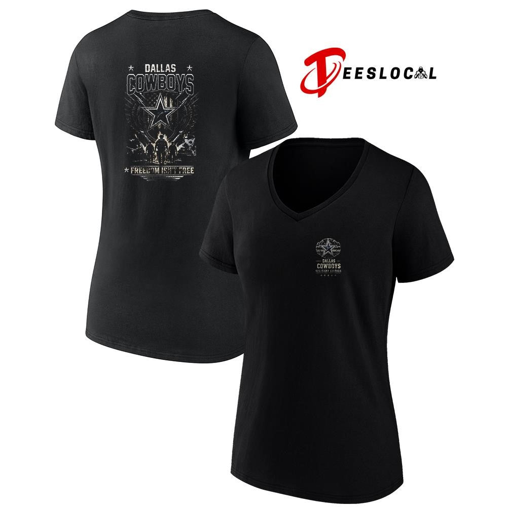 Dallas Cowboys freedom isn’t free team military graphic shirt
