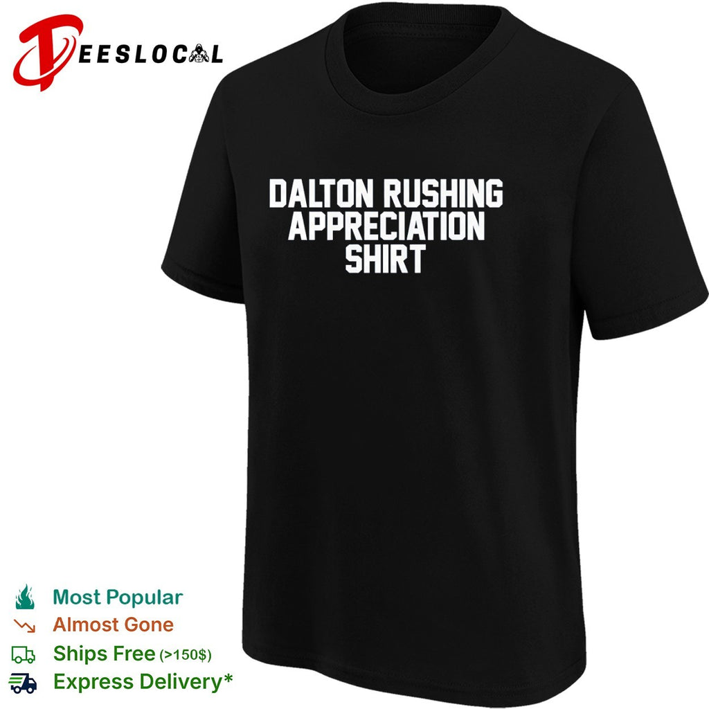 Dalton Rushing Appreciation baseball player shirt