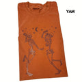 Dancing Skeletons SPANGLED Comfort Colors T-Shirt Hoodie, Sweatshirt | RetroVerseTees.com