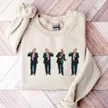 Dancing Trump Christmas Shirt, Trump Dance Shirt, Trump Christmas Sweatshirt, Santa Trump 2024 Sweatshirt Hoodie