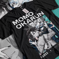 Dandadan Momo Ayase T-shirt Cosplay Okarun Anime Gift Shirt All Sizes Hoodie, Sweatshirt | RetroVerseTees.com