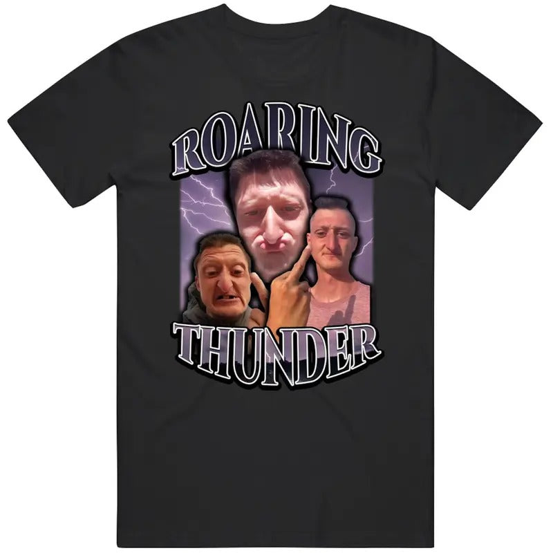 Daniel Larson Roaring Thunder Funny Tiktok Meme Joke Gift Unisex T Shirt Casual Classic Hoodie, Sweatshirt