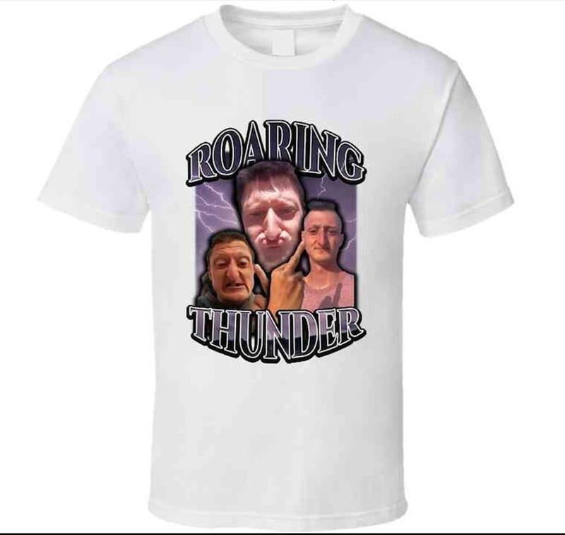 Daniel Larson Roaring Thunder T-Shirt Trendy Gift for Him Unisex Graphic Design Hoodie, Sweatshirt | RetroVerseTees.com