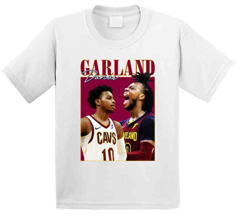 Darius Garland 90S Style T-Shirt, 100% Cotton Unisex Shirt, Gift For Fan Hoodie, Sweatshirt | RetroVerseTees.com