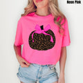 Dark Cheetah Pumpkin Comfort Colors T-Shirt 'NLB' Hoodie, Sweatshirt | RetroVerseTees.com