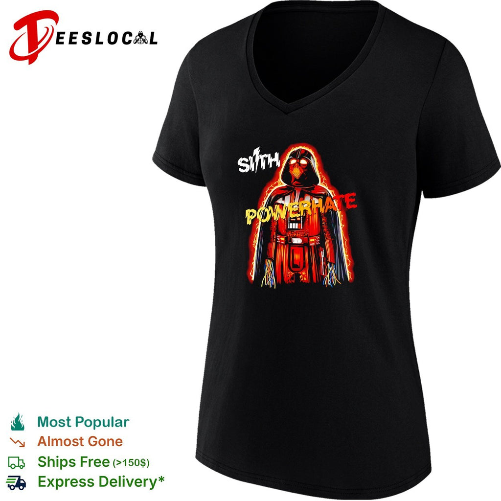 Darth Vader Sith Powerhate lightning shirt