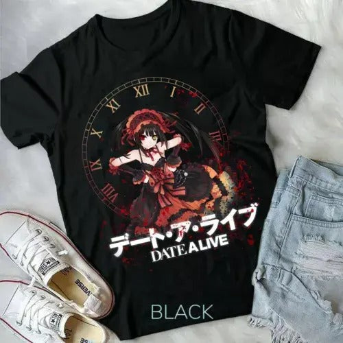 Date A Live Tohka Yatogami ,2022,New T-Shirt,Tohka,Tenka,Anime Girl Shirt Hoodie, Sweatshirt | RetroVerseTees.com