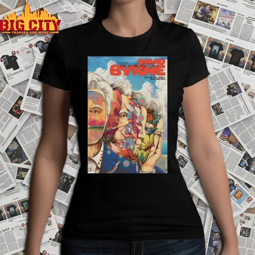 David Byrne Tour Chicago On October 31-Nov 1 2025 Poster shirt