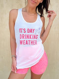 Day Drinking Weather Graphic Tank T-Shirts, Hoodie, Sweatshirt | RetroVerseTees.com