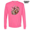 Dazzling Disco Football Long Sleeve Comfort Colors T-Shirt 'NLB' Hoodie, Sweatshirt | RetroVerseTees.com