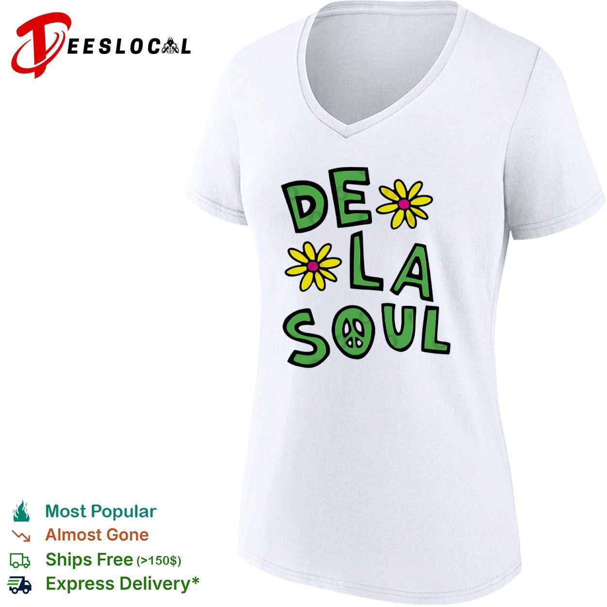 De La Soul Logo hip hop rap 90s daisy age shirt