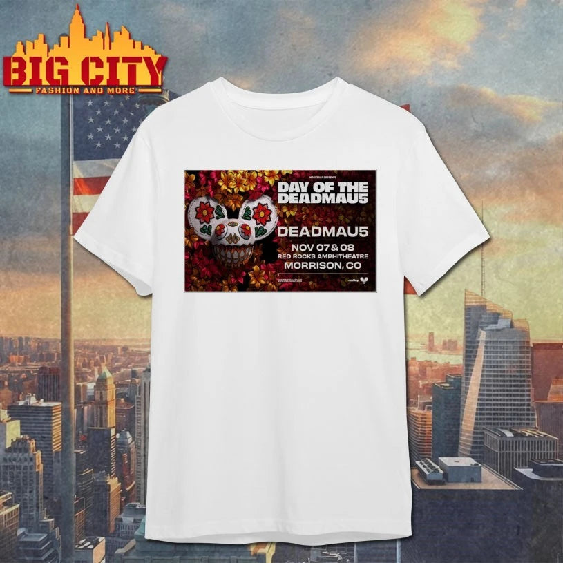 Deadmau5 Red Rocks Morrison Nov 7-8 2025 Poster shirt