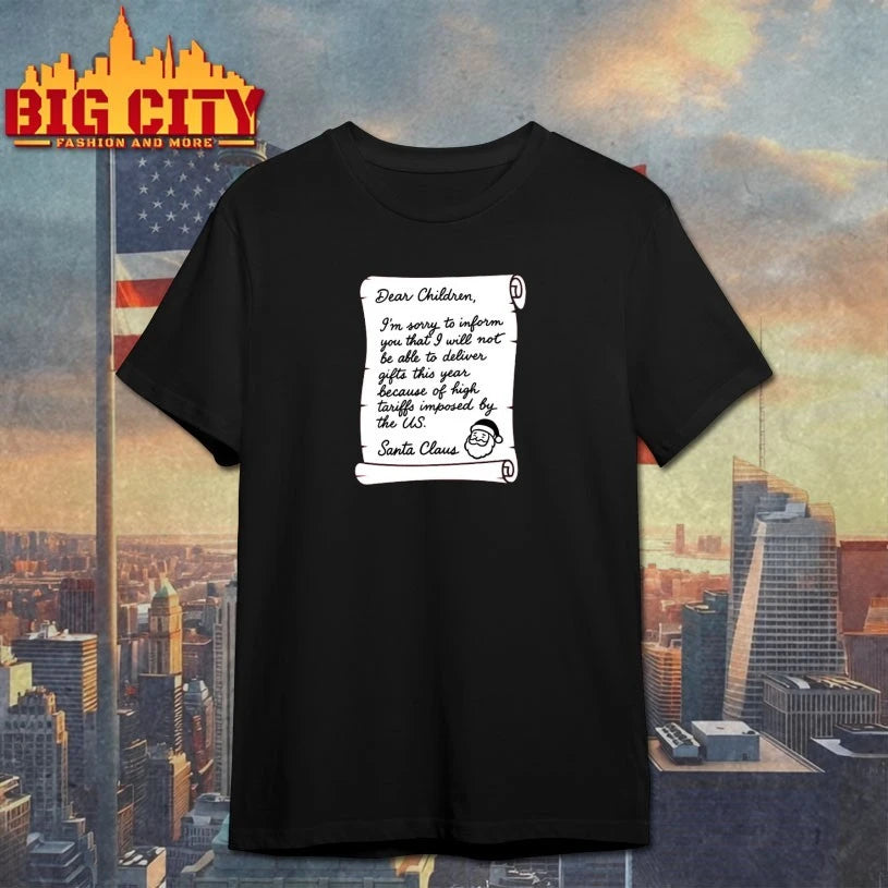 Dear Children Letter For Santa Claus shirt