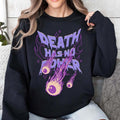 Death Has No Power T-Shirt, Halloween Sweatshirt, Hoodie | RetroVerseTees.com