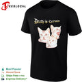 Death is Certain Cat gothic kitten shirt