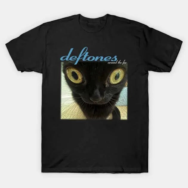 Deftones Around Fur Cat Band Unisex T-shirt, Sweatshirt, Hoodie (1)