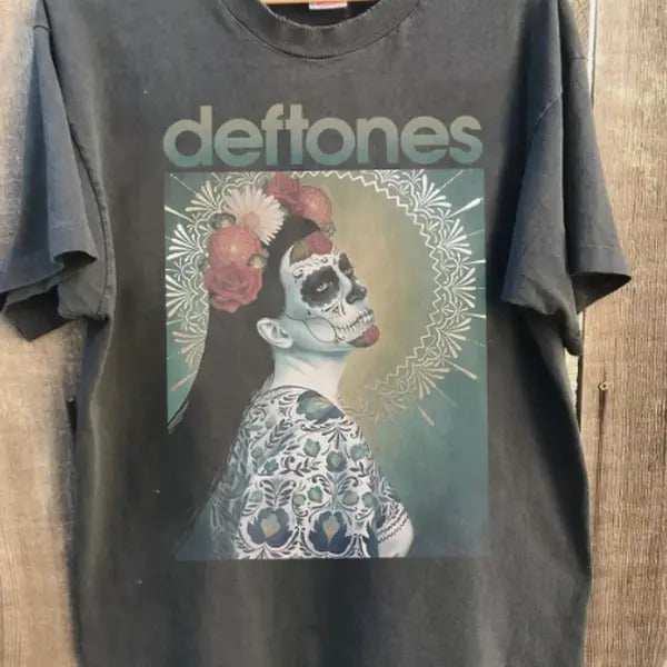 Deftones Shirt, Deftones Charcoal T-shirt, Gift For Fans Hoodie, Sweatshirt | RetroVerseTees.com