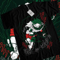 Deku T-Shirt S-4XL My Hero Academia Japanese Manga Anime Midoriya Dabi Shoto Shirt Hoodie, Sweatshirt | RetroVerseTees.com