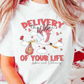 Delivering The Love Of Your Life Labor And Delivery Shirt, L&D Nurse Shirt, Labor and Delivery Valentine Shirt, LD Tech...
