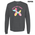 Delulu But Funny Long Sleeve Comfort Colors T-Shirt Hoodie, Sweatshirt | RetroVerseTees.com