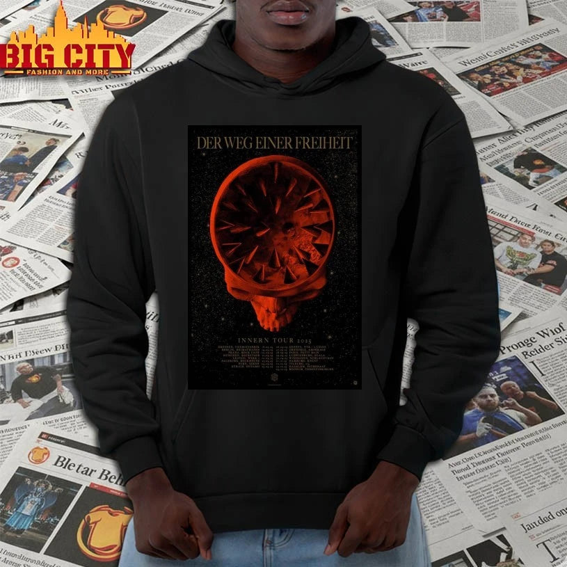 Der Weg Einer Freiheit Innern Tour 2025 Poster shirt