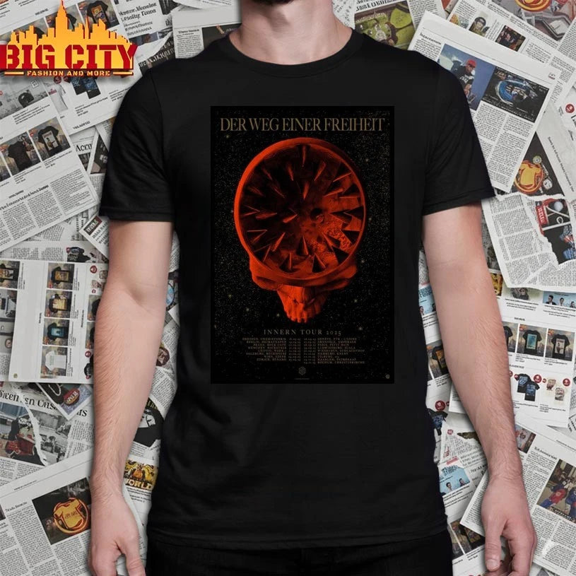 Der Weg Einer Freiheit Innern Tour 2025 Poster shirt