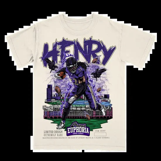 Derrick Henry Tee for Men - Vintage Tee Soft and Comfortable Shirt - Menswear - Graphic T-Shirt Hoodie, Sweatshirt