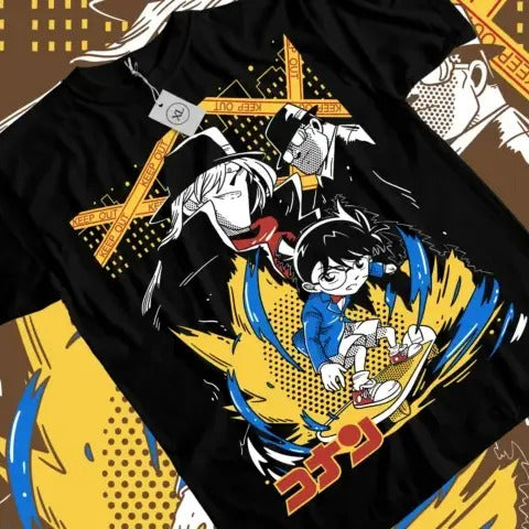 Detective Conan T-shirt Detective Conan,Detective,Anime Tee,Case Closed All Size Hoodie, Sweatshirt | RetroVerseTees.com