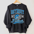 Detroit Football Shirt, Vintage Style Detroit Football shirt, Sunday Football Hoodie, Sweatshirt | RetroVerseTees.com