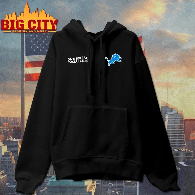 Detroit Lions Anti Social Social Club shirt