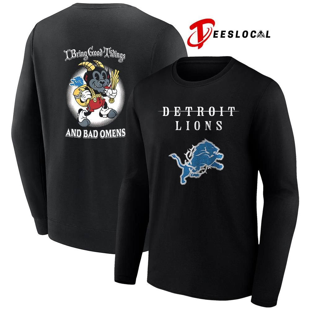 Detroit Lions x Bad Omens I bring good tidings shirt