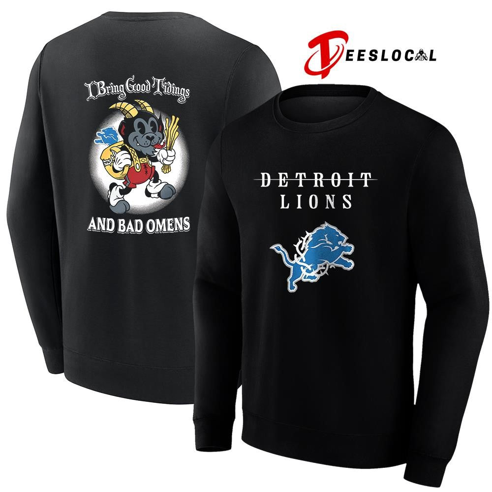 Detroit Lions x Bad Omens I bring good tidings shirt