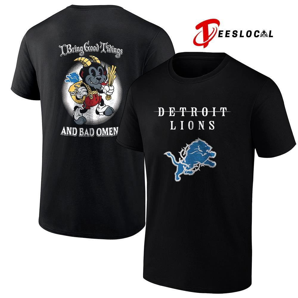 Detroit Lions x Bad Omens I bring good tidings shirt
