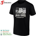 Devils Tower Wyoming National Park Service monument vintage shirt