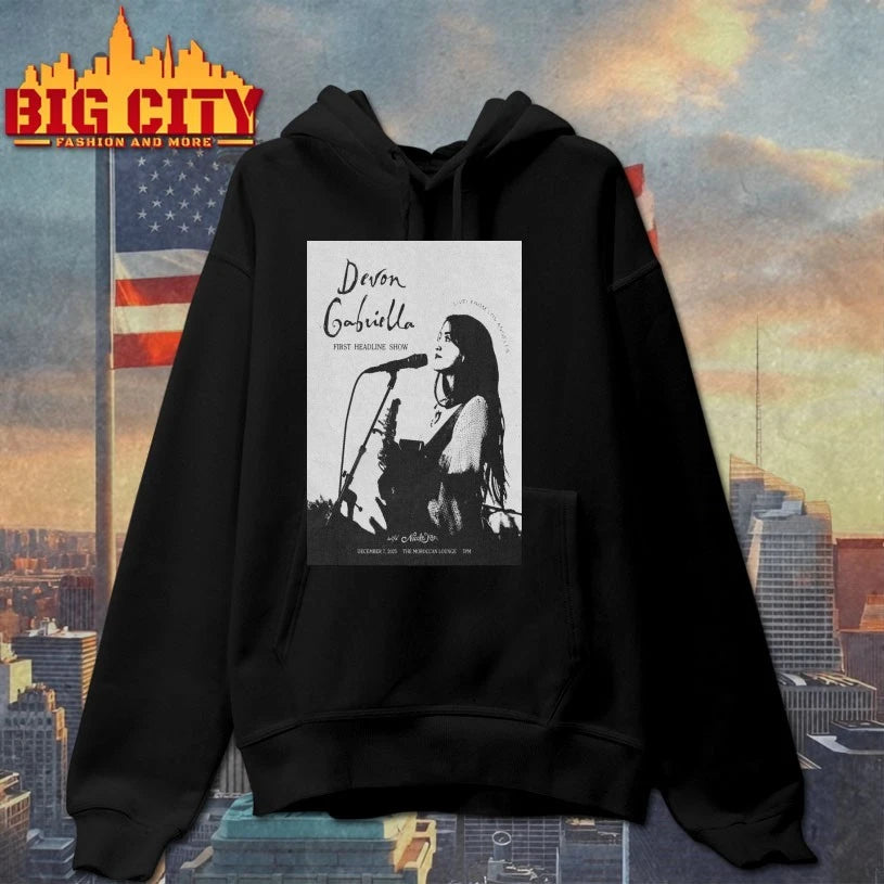 Devon Gabriella Los Angeles, CA Dec 7 2025 Poster shirt