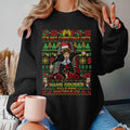 Die Hard Movies Ugly Sweater Tee, Hans Gruber Fall From Nakatomi Plaza Shirt, Christmas 90s Vintage Movies T-Shirt...
