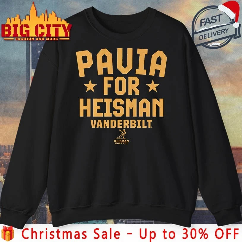 Diego Pavia For Heisman Hopeful Vanderbilt Commodores Shirt