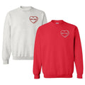 'Diet Coke Candy Heart' Crewneck Sweatshirt T-Shirts, Hoodie | RetroVerseTees.com