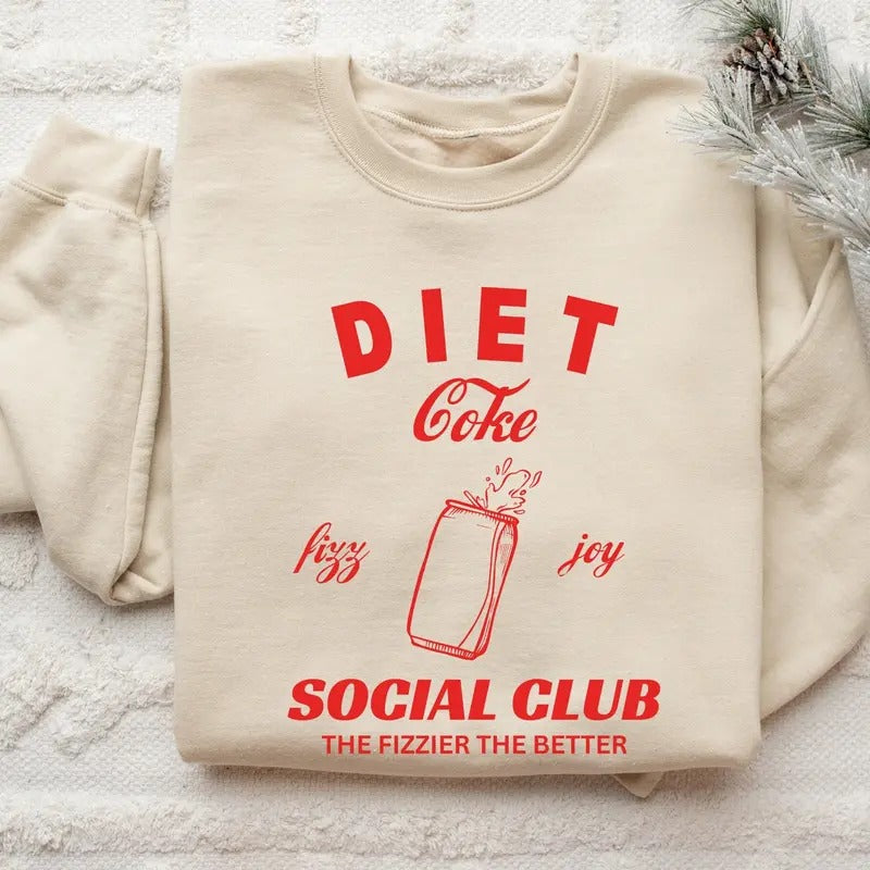 Diet Coke Shirt, Diet Coke Lover Sweatshirt, Funny Coke Shirt, Coke Lover Sweater, Coke Long Sleeve, Diet Coke Long...