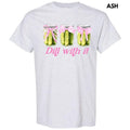 Dill With It Coquette Gildan Short Sleeve T-Shirt Hoodie, Sweatshirt | RetroVerseTees.com