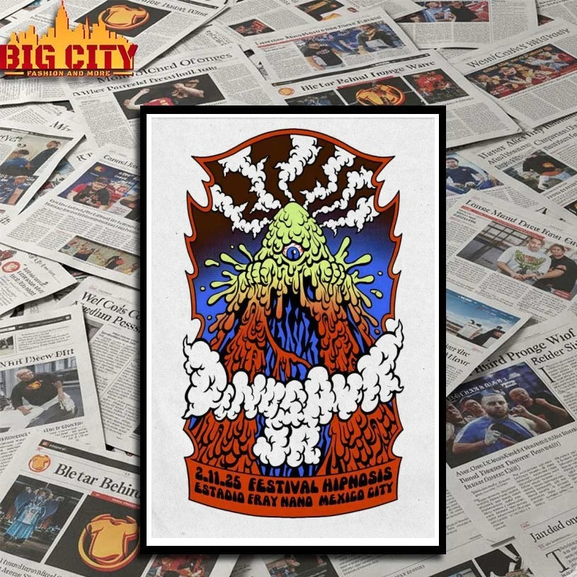 Dinosaur Jr. Hipnosis 2025 Poster shirt
