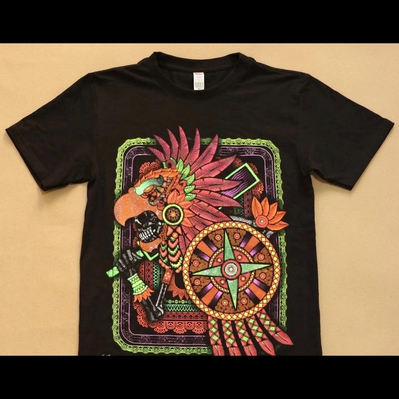 Dios del inframumdo T-shirt Black Cotton Shortsleeve Hoodie, Sweatshirt | RetroVerseTees.com