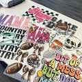 Direct To Film Instant Release Heat Transfers gang sheet T-Shirts, Hoodie, Sweatshirt | RetroVerseTees.com