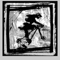 Dirt And Grunge Mtb Art Punk Style