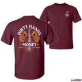Dirty Hands Clean Money T-shirt - Bold Statement Design With Work Gloves Graphics 100% Cotton Tiktok Shop Store Casual...