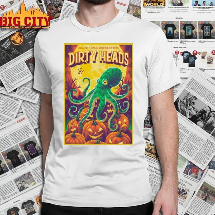 Dirty Heads 10-26-2025 England Brothers Park In Pinellas Park FL Poster shirt