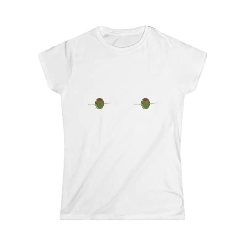 Dirty Martini Olive Babytee, Retro Martini Babytee Aesthetic cool girl, downtown girl baby tee, Girls Night Out,Olive...